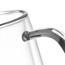 Modern clear double wall glass mug kitchen tea cup