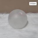 Modern clear & frosted glass shade cover replacement living room
