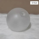 Modern clear & frosted glass shade cover replacement living room