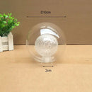 Modern clear & frosted glass shade cover replacement living room