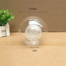 Modern clear & frosted glass shade cover replacement living room