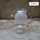 Modern clear & frosted glass shade cover replacement living room