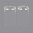Modern clear glass cylinder lamp shade for bathroom vanity light