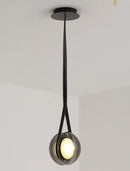 Modern clear glass designer pendant lights for bedroom
