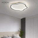 Modern cloud black led ceiling light bedroom fixture