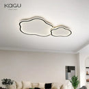 Modern cloud black led ceiling light bedroom fixture