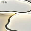 Modern cloud black led ceiling light bedroom fixture