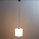 Modern cloud glass led ceiling light for bedroom white & black
