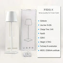 Modern colorful rechargeable table lamp for dining room