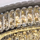 DecorBites™ Cone Crystal Ceiling Chandelier - Stainless Steel Luxury Living Room Decoration