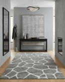 Modern Contemporary Brown Hand Tufted Wool 5x8 Area Rug