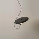 Modern copper and black grid led pendant light dining room