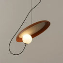 Modern copper and black grid led pendant light dining room