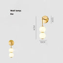 Modern copper and white glass pendant light living room decorbites burly wood
