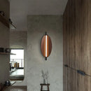 DecorBites™ Brown Metal Leaf Wall Sconce 3000K Modern Lamp for Home, Parlor, Bedroom