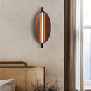 DecorBites™ Brown Metal Leaf Wall Sconce 3000K Modern Lamp for Home, Parlor, Bedroom