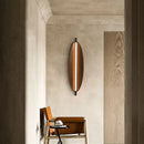 DecorBites™ Brown Metal Leaf Wall Sconce 3000K Modern Lamp for Home, Parlor, Bedroom
