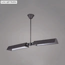 Modern copper metal triangle island pendant light kitchen