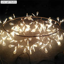 DecorBites™ Modern LED Lamp Firefly Tree Branch Leaf Pendant Light Round Flower Suspension Lamps