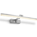 Modern copper wood grain led wall light bathroom vanity fixture