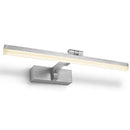 Modern copper wood grain led wall light bathroom vanity fixture