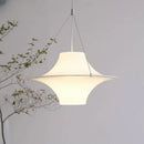 Modern cream acrylic ufo pendant light for dining room