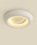 Modern cream breeze moon ceiling lamp bedroom warm light