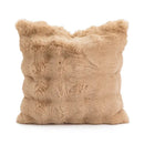 Modern cream brown coffee pillowcase living room textured cushion cover