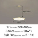 Modern cream geometric led ceiling lights bedroom diffused lighting