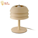 Modern cream medieval design led table lamp for bedroom