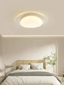 Modern cream style cobblestone ceiling light for bedroom
