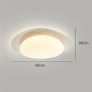 Modern cream style cobblestone ceiling light for bedroom