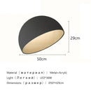 Modern cream wind led ceiling chandelier living room light