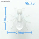 Modern creative minimalism metal robot ant wall sconce bedroom light