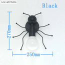 Modern creative minimalism metal robot ant wall sconce bedroom light