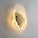 Modern creative minimalist glass wall lamp for bedroom bedside lighting