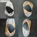DecorBites™ Modern Creative Minimalist Glass Wall Lamp for Study Room Bedroom Bedside Lighting