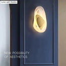DecorBites™ Modern Creative Minimalist Glass Wall Lamp for Study Room Bedroom Bedside Lighting