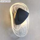 DecorBites™ Modern Creative Minimalist Glass Wall Lamp for Study Room Bedroom Bedside Lighting
