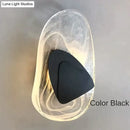 DecorBites™ Modern Creative Minimalist Glass Wall Lamp for Study Room Bedroom Bedside Lighting