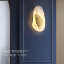 DecorBites™ Modern Creative Minimalist Glass Wall Lamp for Study Room Bedroom Bedside Lighting