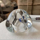 Modern crystal ball nordic led chandelier staircase pendant light
