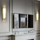 Modern crystal bubble wall lamp for bedroom luxury glass light