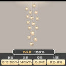 Modern crystal cube chandelier pendant lights for dining room