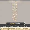Modern crystal cube chandelier pendant lights for dining room
