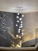 Modern crystal cube chandelier pendant lights for dining room