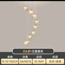 Modern crystal cube chandelier pendant lights for dining room
