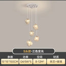 Modern crystal cube chandelier pendant lights for dining room