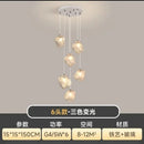Modern crystal cube chandelier pendant lights for dining room