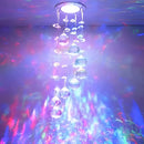Modern crystal led downlight – living room teardrop ceiling lamp